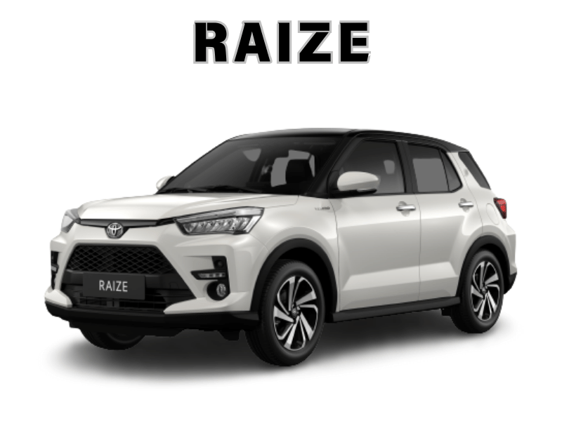 Giá xe Toyota Raize tại Hà Tĩnh